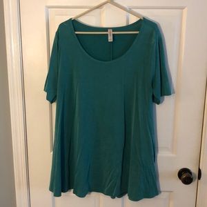 Lularoe green swing top